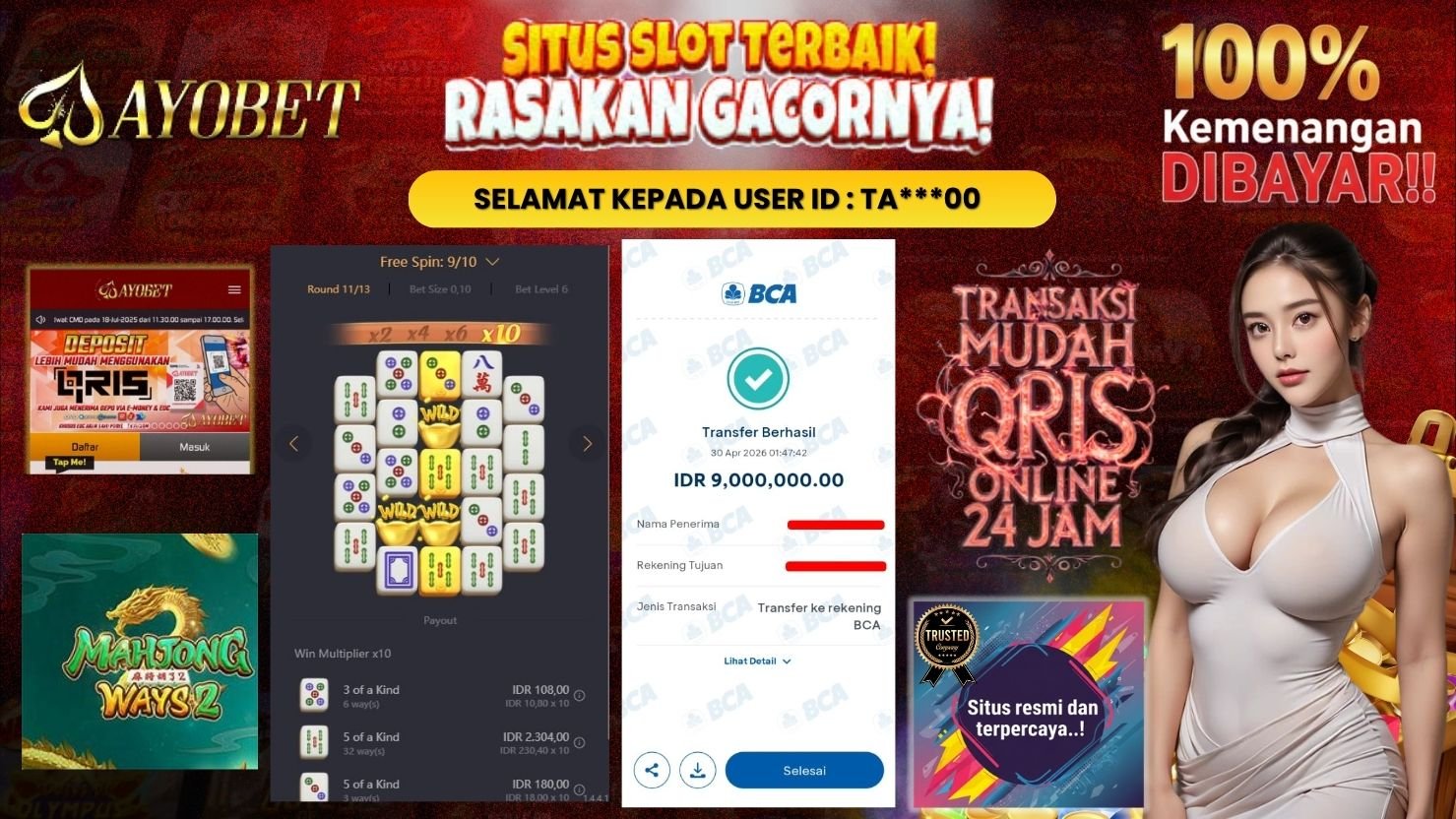 AYOBET JACKPOT SLOT MAHJONG WAYS 2